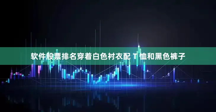 软件股票排名穿着白色衬衣配 T 恤和黑色裤子